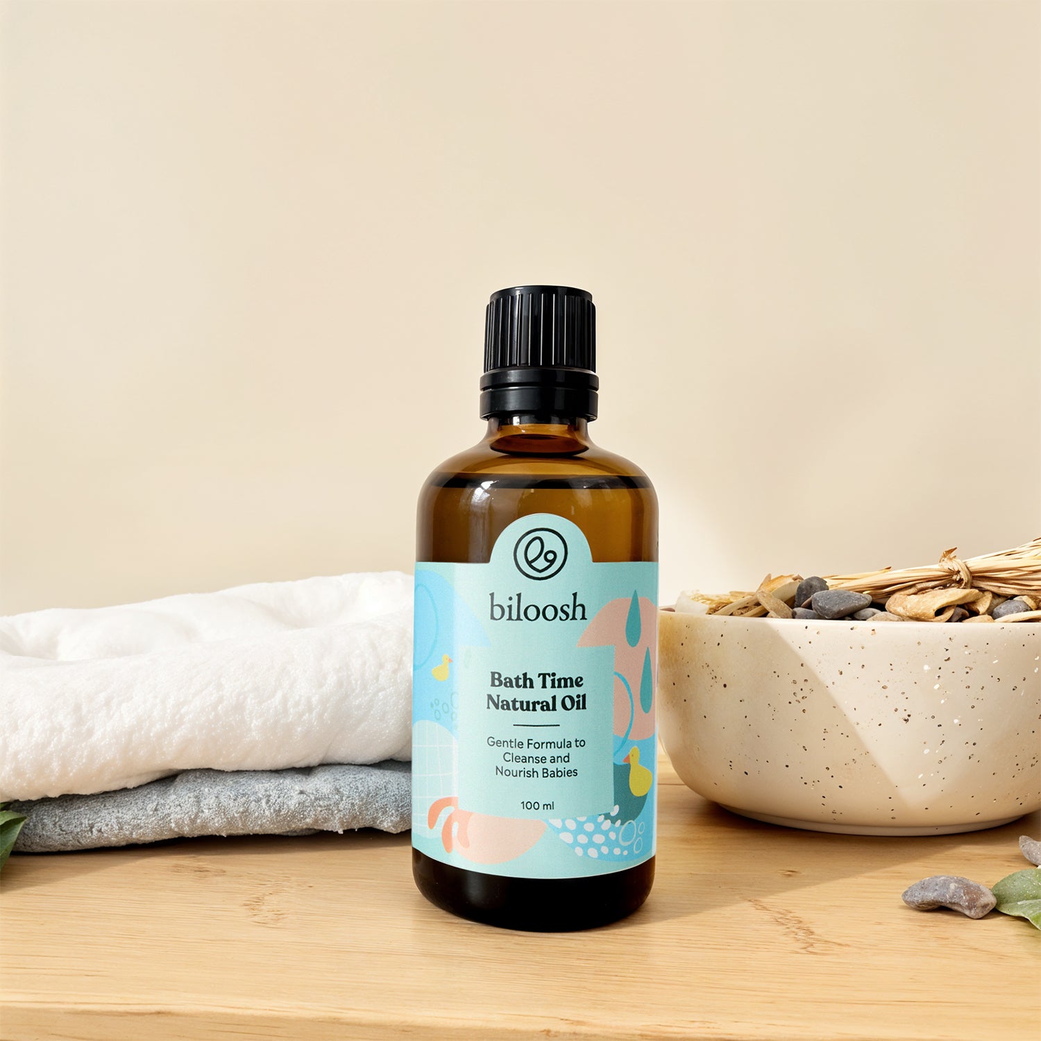 Baby Bath Time Natural Oil